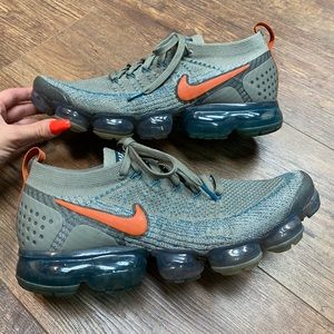 Nike Air VaporMax Flyknit 2 "Dark Stucco" 942842-011 Men's size 10.5